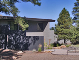 Exterior of contemporay home by Harmony Builders